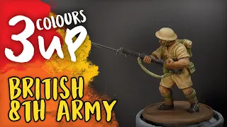 How To Paint WW2 British 8th Army Infantryman - Bolt Action | Warlord Games