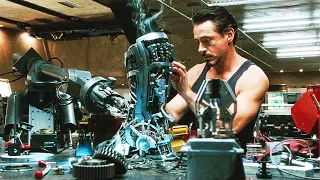 Demir Adam - Mark II Zırhını Yapıyor - İlk Test Sahnesi - Iron Man (2008)