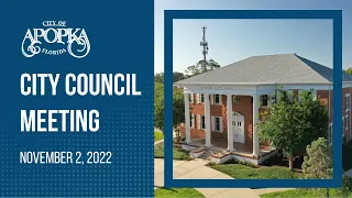 Apopka City Council Meeting November 2, 2022