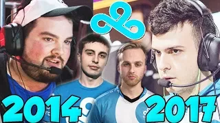 The Complete Evolution Of Cloud9 (2014 - 2017)