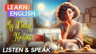 My Daily Routine | Improve Your English | English Listening Skills - Speaking Skills | Daily Life