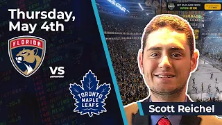 Free NHL Betting Pick- Florida Panthers vs. Toronto Maple Leafs, 5/4/2023: Scott's Selections