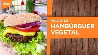 Receita: Hambúrguer vegetal (03/05/24)