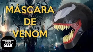 Como hacer la MÁSCARA DE VENOM/DIY/TUTORIAL/Manualidad de Halloween/MARVEL