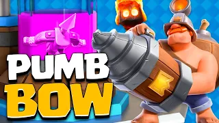 THIS NEW *PUMP-BOW* DECK IS AN ABSOLUTE DEMON 🤣 - Clash Royale