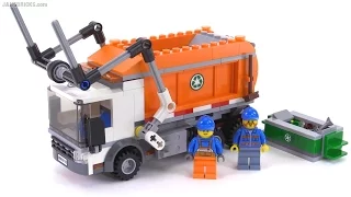 LEGO City 2016 Garbage Truck review! set 60118