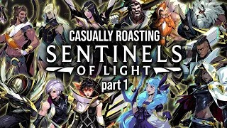 Casually roasting the Sentinels of Light event