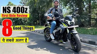 Bajaj Pulsar NS 400z First Ride Review : Best "Powerful" Bike In Low Price