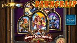 Hearthstone - Book of Mercenaries - Varden Dawngrasp (All 8 Enemies)