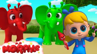 Paint It Green | Morphle and Gecko's Garage - Cartoons for Kids | @Morphle