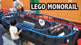 Huge Motorized LEGO Monorail | Japan Brickfest 2018