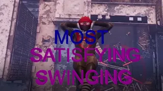 MOST SATISFYING WEB SWINGING TO MUSIC SPIDER-MAN MILES MORALES!!