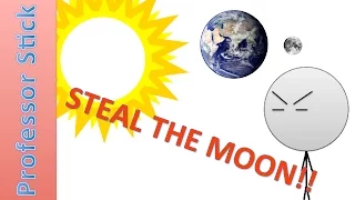 The Sun Stealing the Moon? Flat Earth Logic Incoming...