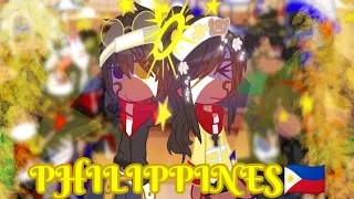 COUNTRYHUMANS react to PHILIPPINES 🇵🇭✨//1/?//Countryhumans//Read desc!!!//1.6k special//• Shy •//