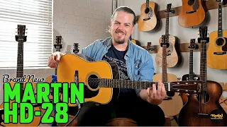 Experience the Legend: New Martin HD-28 Acoustic Guitar | In-Depth Review | Nick Brightwell presents