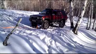 Off-road покатушки по Титовской сопке, Засопка, гора Светлая. Январь, 2016 г. Чита. Часть 1