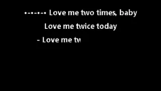 The Doors - Love me two times karaoke