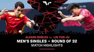 Alvaro Robles vs Lin Yun-Ju | MS R32 | Singapore Smash 2024