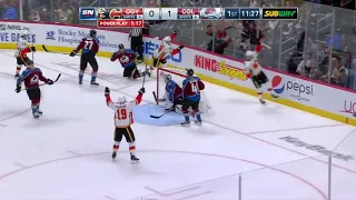 Elias Lindholm ties the game up