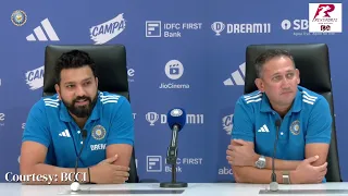 Press conference -Rohit Sharma, Ajit Agarkar - T20 World Cup selection: Why no Rinku, why 4 spinners