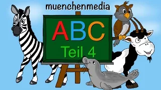 🎵  Buchstaben lernen von S-Z - Alphabetlied - german alphabet - Kinderlieder deutsch | muenchenmedia