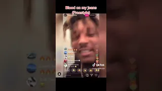 Juice Wrld freestyle - blood on my jeans Instagram live