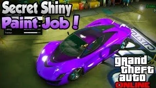 GTA 5 Online - Secret "Shiny Paint Job" Trick! (Better Colors) [GTA V Touch Up Tuesday]