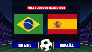 Brasil 2 - España 1 (Final Juegos Olímpicos de Tokyo 2020)