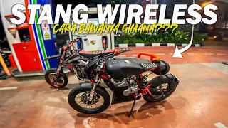 ANEH TAPI NYATA, MOTOR PAKE STANG WIRELESS!