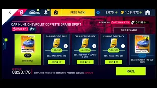 Asphalt 9 unlocking Corvette GS 1* to 4*