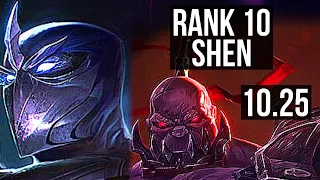 SHEN vs SION (TOP) | 6/3/16, Rank 10 Shen | EUW Challenger | v10.25