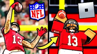 The BEST PLAYS of NFL Week 3 RECREATED in ROBLOX! (Football Fusion 2)