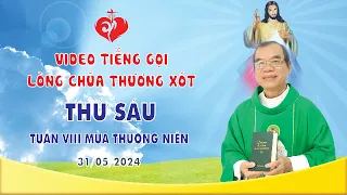 VIDEO TIẾNG GỌI LÒNG CHÚA THƯƠNG XÓT | THỨ SÁU TUẦN VIII MÙA THƯỜNG NIÊN | 31/05/2024