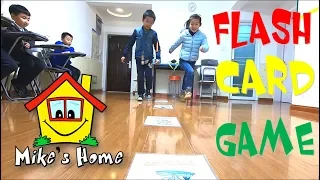 Flash card game - ESL teaching tips - Mike's Home - Classroom games