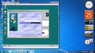 Windows 99 IN Microsoft Virtual PC 2007