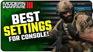 Best Settings for Modern Warfare III on Console & Controller!