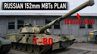 Russian Plan to UpGun MBTs with 152mm gun.