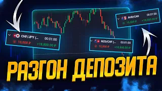 РАЗГОН Депозита Лучшая Стратегия | Бинарные Опционы 2023 / Quotex