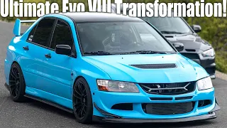 Building the PERFECT Mitsubishi Evolution in 18 Minutes!