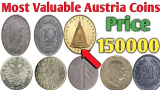 Austria Most Valuable Coins Worth Money | Old Austria Coins Value and Price | Rare Austria Coins