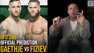 How does Rafael Fiziev beat Justin Gaethje?