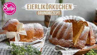 Eierlikörkuchen und Osterlamm Grundrezept / Basics / Sallys Welt