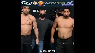 Robert Whittaker and Kelvin Gastelum Final Face Off