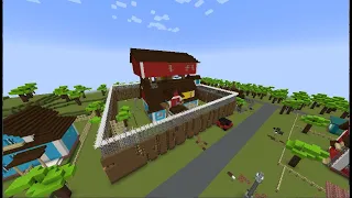 hello neighbor act 2 in minecraft