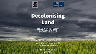 Decolonising Land