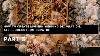 How to create modern wedding. 5 th video from 6.