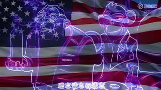 Chinese Monkeys Singing Vocoded To USSR, US, Ukraine and UK National Anthem