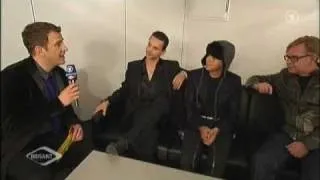 Depeche Mode interview 'ECHO After Show Party 2009' (Brisant extra)