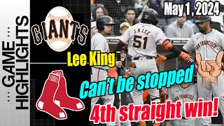 San Francisco Giants vs Boston Red Sox [The Giants can't stop Red Sox's fourth straight win!]