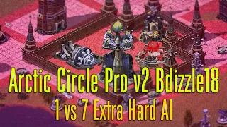 1 vs 7 Extra Hard AI - Command & Conquer Red Alert 2 Yuri's Revenge